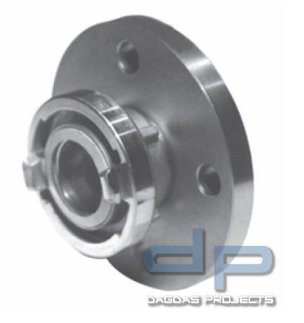 Übergangsstück Storz-Flansch A-DN 100 LM/LM