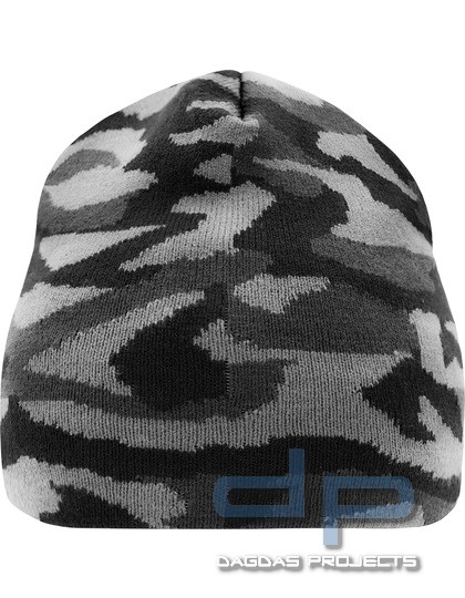 Camouflage Beanie in verschiedenen Farben