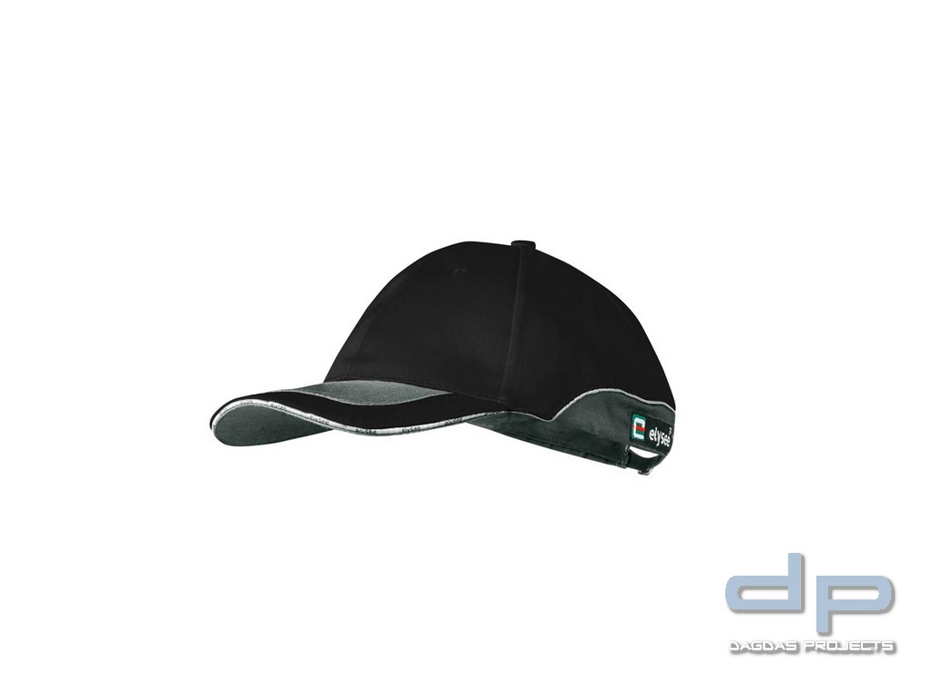 Cap in Schwarz/Grau