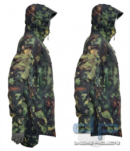 JERVEN TUNDRA SHELL JACKET SKOG CAMO