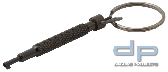 UZI Handschellenschlüssel TACTICAL Schwarz