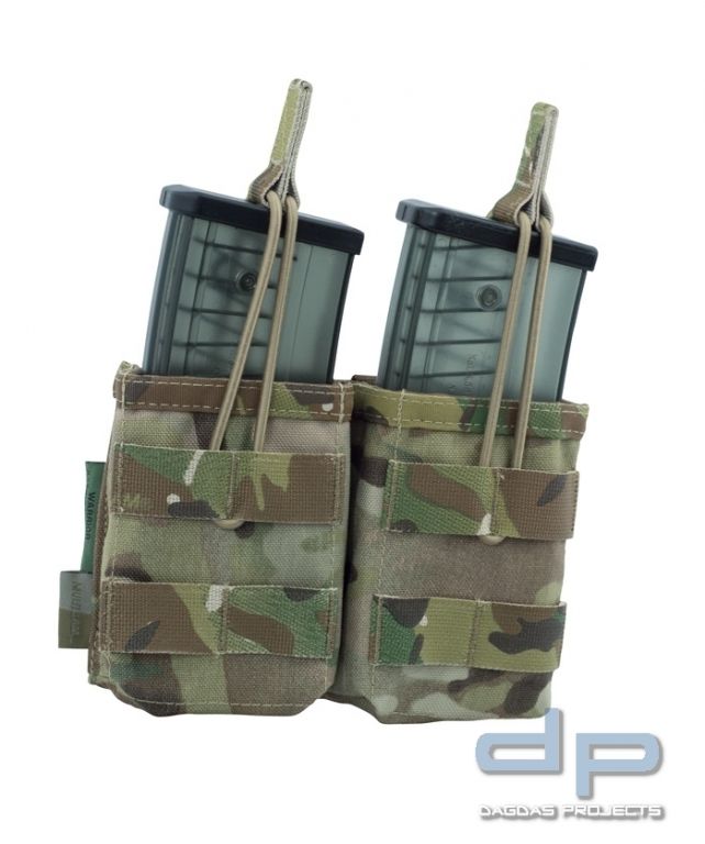 Warrior Double Open Mag Pouch G36 Multicam