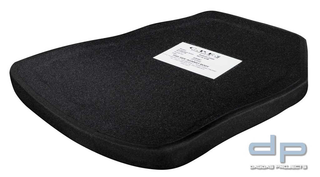 C.P.E. BALLISTISCHE SCHUTZPLATTE NIJ IV ICW MIT WEICHBALLISTIK IIIA