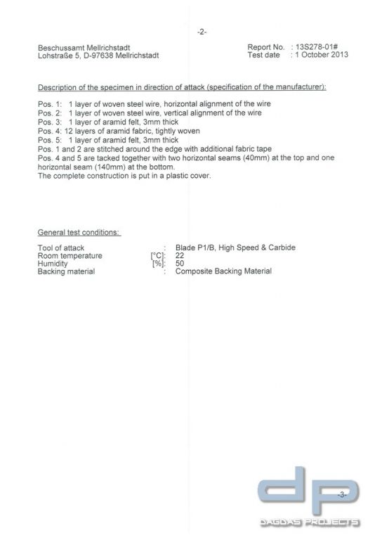 EnGarde TitanSkin Stichschutz-Einschub