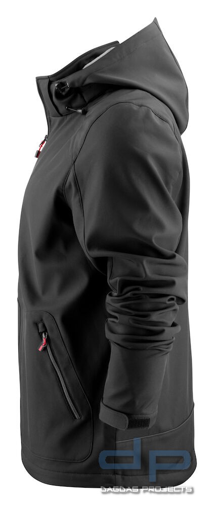 Herren Behörden Softshelljacke "Karting" in verschiedenen Farben mit Aufdruck nach Wunsch