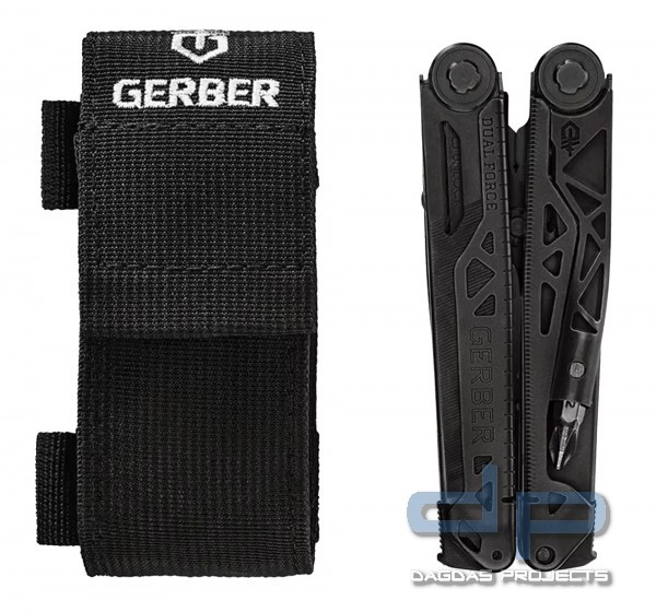 GERBER DUAL-FORCE (MULTITOOL) IN SCHWARZ