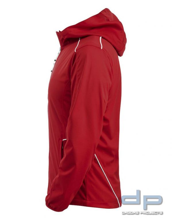 Behörden Softshelljacke Rot Größe: S