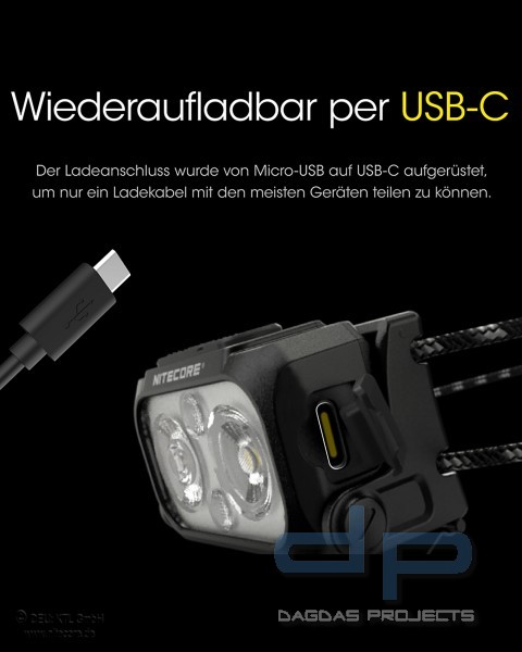 NITECORE NU25UL (KOPFLAMPE)