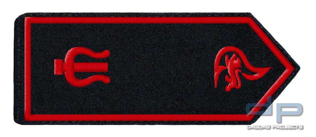 SCHULTERKLAPPENPAAR FEUERWEHR, BADEN-WÜRTTEMBERG MUSIKER