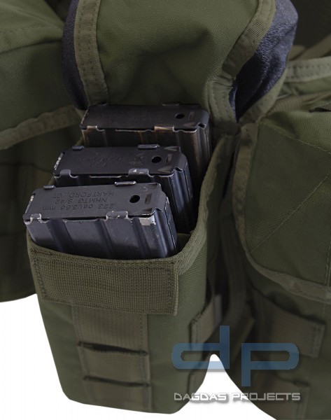 Warrior Patrol Belt Kit PBK (taktisches Gürtel Set) in dunkeloliv