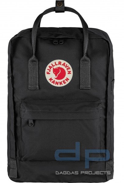 FJÄLLRÄVEN KANKEN LAPTOP 15“ RUCKSACK IN SCHWARZ UND GRAU