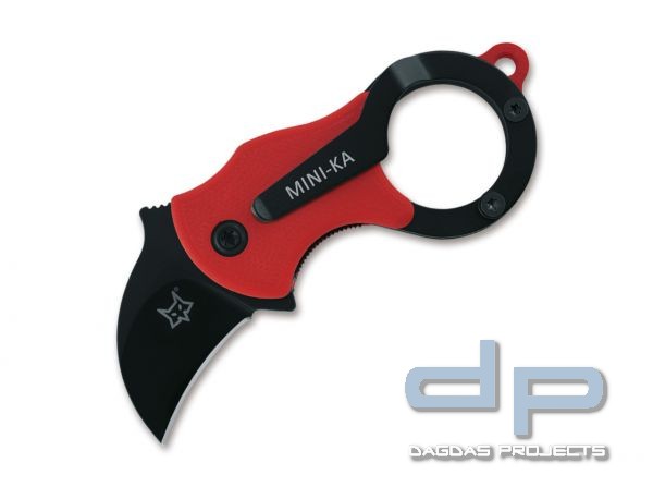 Fox Knives Mini-Ka Red
