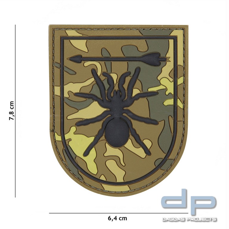 Emblem 3D PVC Special Forces spin grün