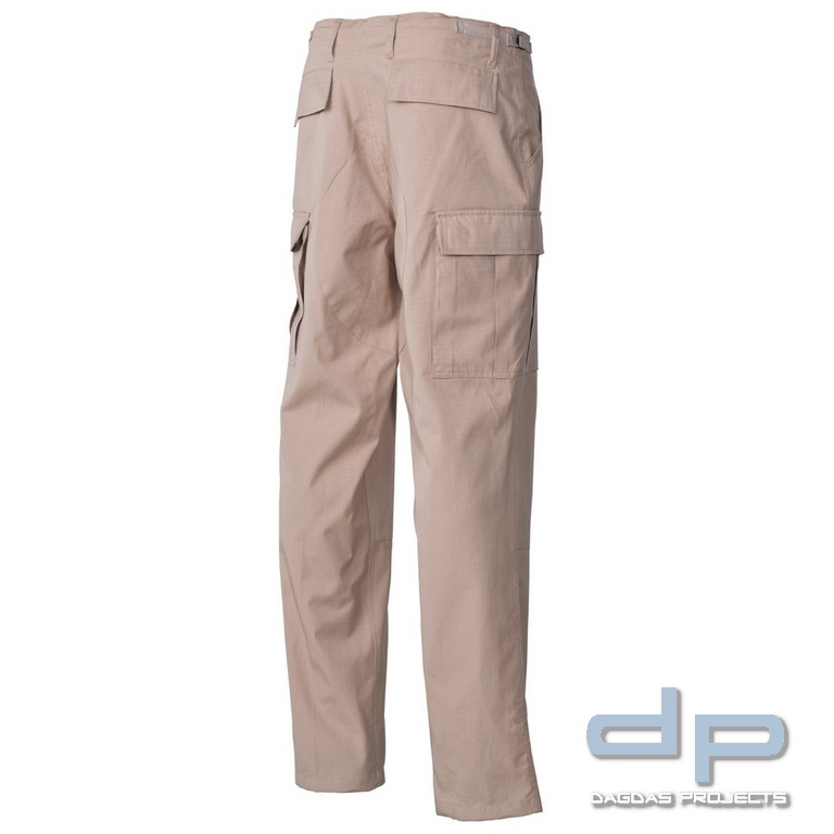 US Kampfhose, BDU, Rip Stop, khaki