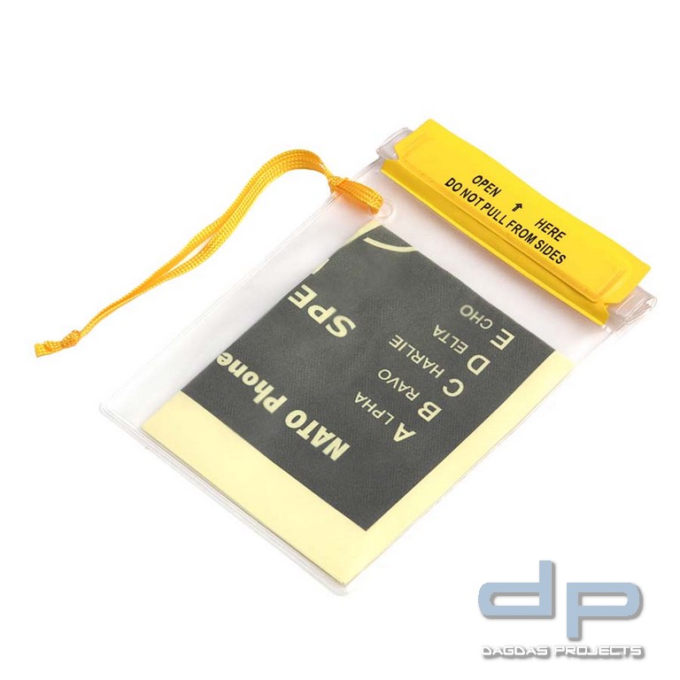PVC Waterproof Dokumententasche klein
