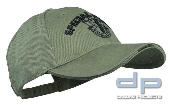 Baseball Cap Oliv Special Forces