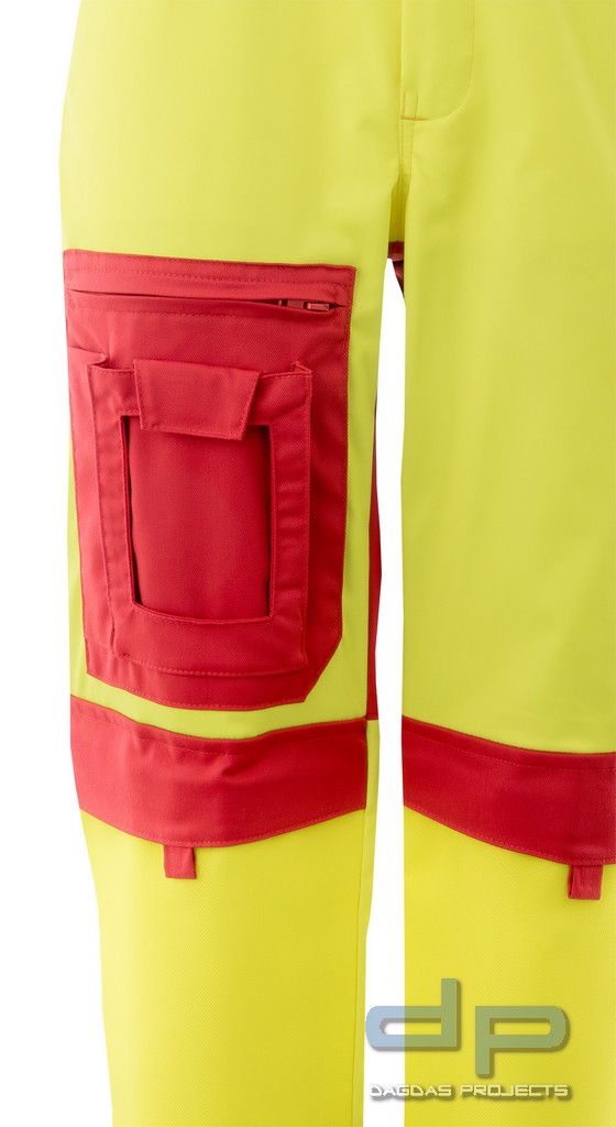HOSE MÜNSTER KL 1, STRETCHGEWEBE LEUCHTGELB