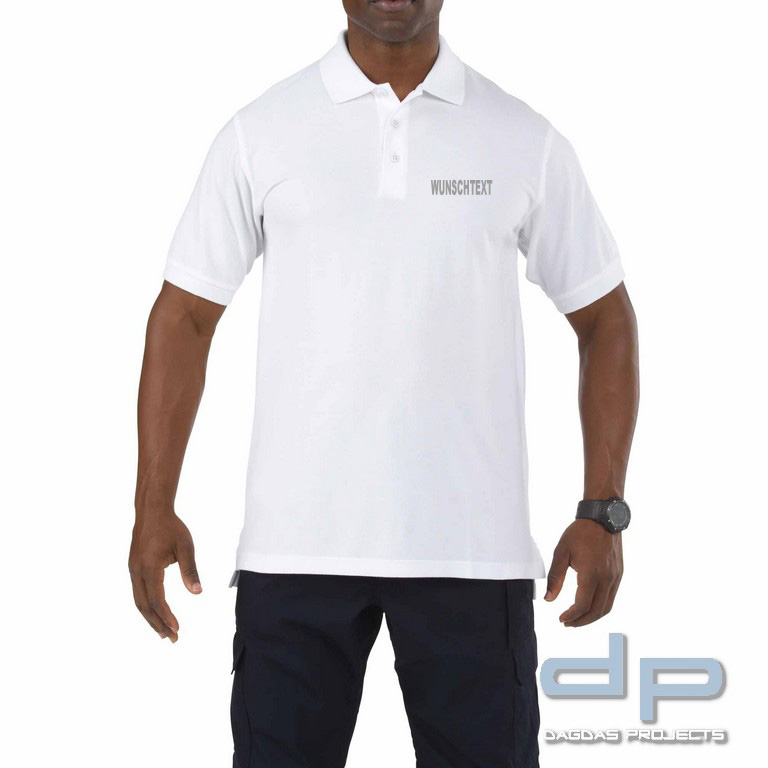 5.11 Professional Short Sleeve Polo verschiedene Farben mit Wunschaufdruck