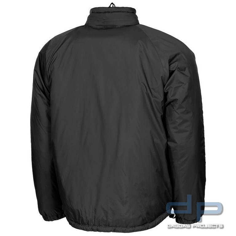 Brit. Thermojacke, schwarz, große Größen