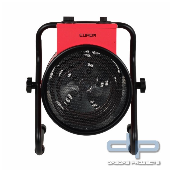Eurom Heizlüfter EK3000 Round, 3.000 W, 230 V