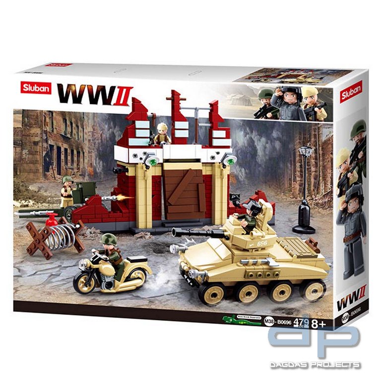 Sluban WWII Battle of Stalingrad M38-B0696 #16199