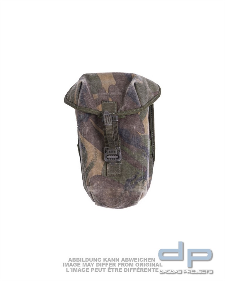 BRIT.FELDFLASCHE KST.SCHWARZ M.TASCHE TARN GEBR. VPE 5