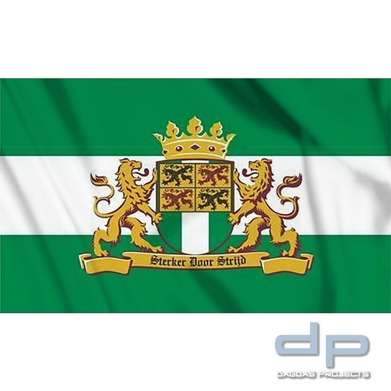 Flag Rotterdam with lion