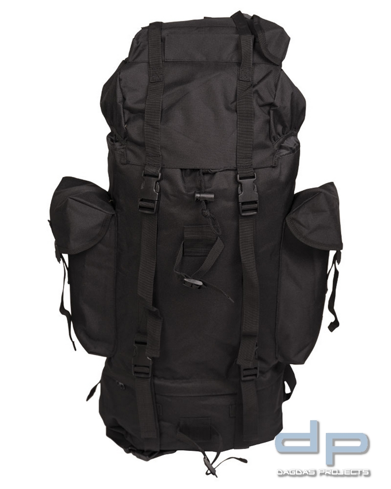 BW Kampfrucksack Import schwarz 35 Liter VPE 2