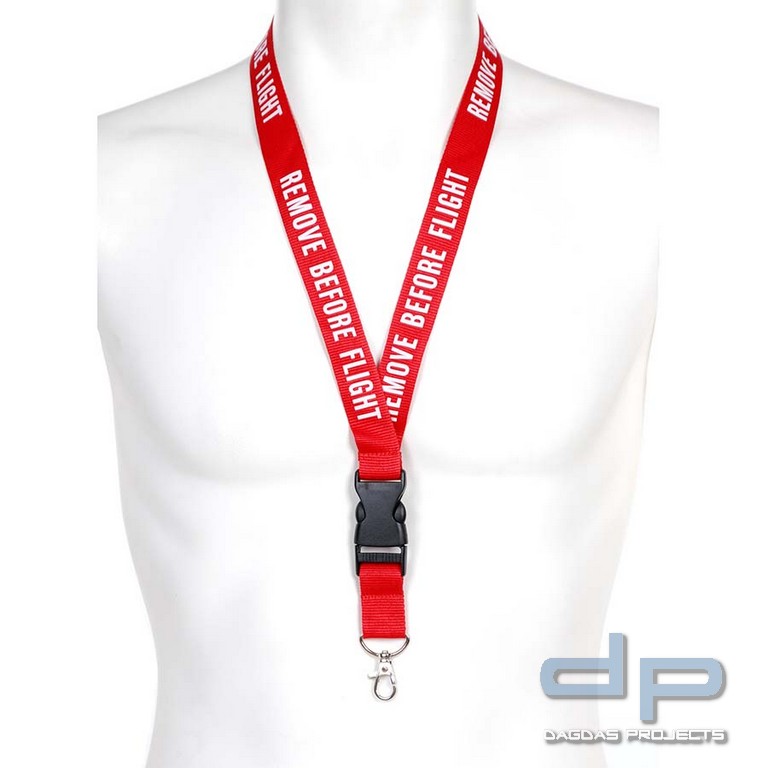 Halsband Remove Before Flight 23 mm.