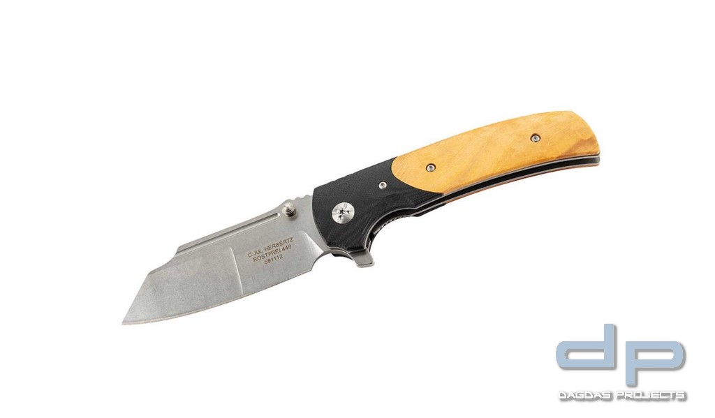 Einhandmesser mit unterschiedlichen Anschliffen