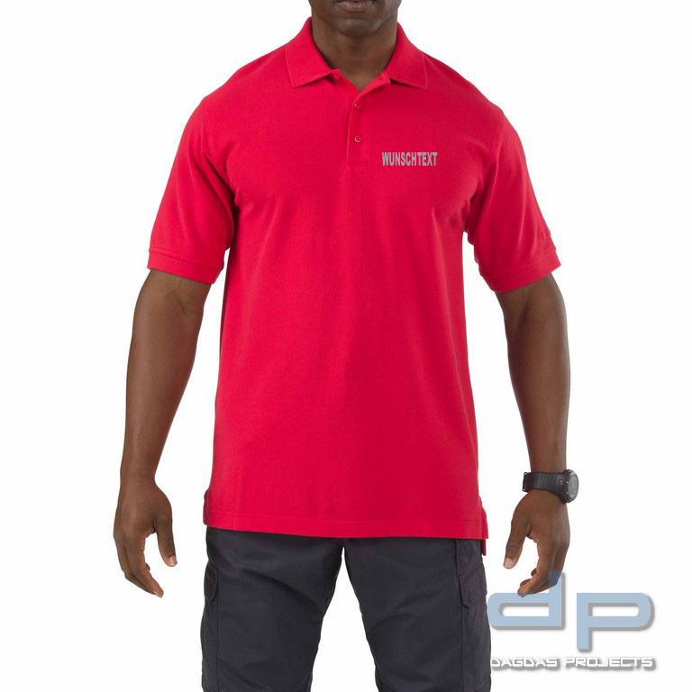 5.11 Professional Short Sleeve Polo verschiedene Farben mit Wunschaufdruck