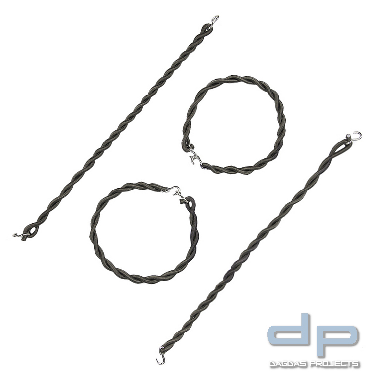 elastische Hosengummis 2 Paar ( 4 Stck.)