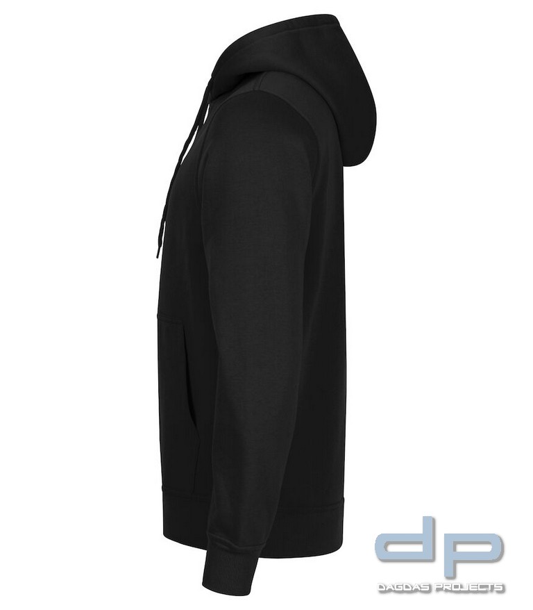 Unisex Kapuzenpullover Miami Hoody in verschiedenen Farben mit Aufdruck nach Wunsch auf Brust und Rü