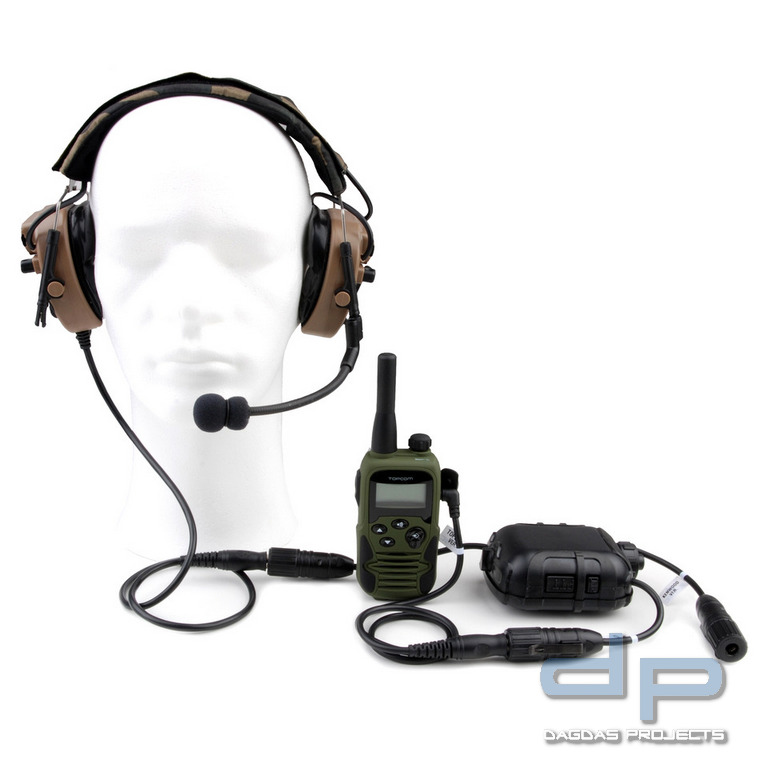 Set Topcom + 2 Classic PTT + 2 Topcom Z124 in verschiedenen Farben