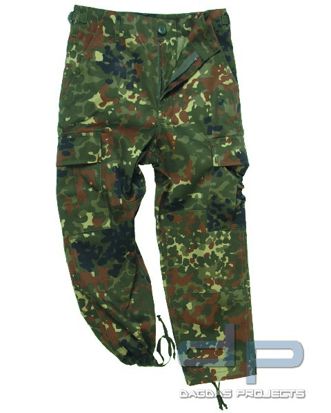 US BDU Hose Kids flecktarn VPE 2