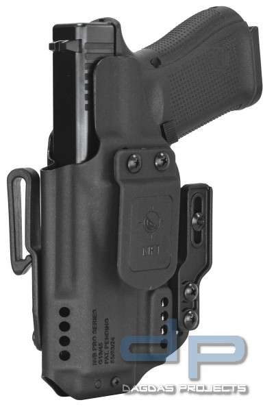 MFT Pro Series IWB Holster Glock 19/45 (Für Rechts/Linkshänder) in schwarz