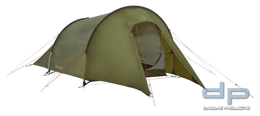 NORDISK HALLAND 2 PU 2-PERSONEN TUNNELZELT