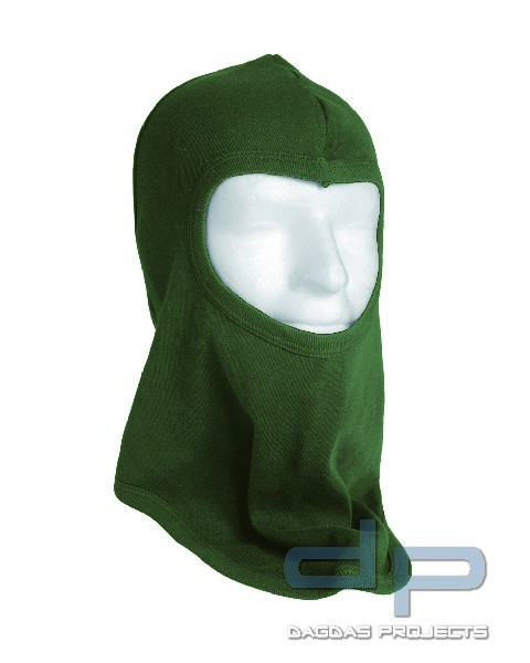 KOPFHAUBE BALACLAVA OFFEN COTTON OLIV VPE 12