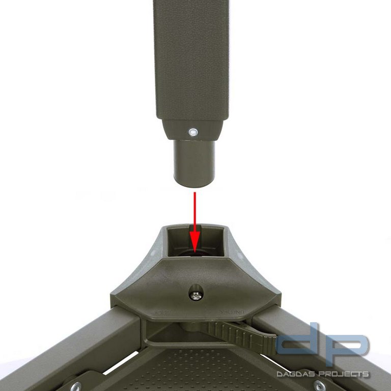 Camping Set Bushlife (1 x Tisch + 2 Stühle)