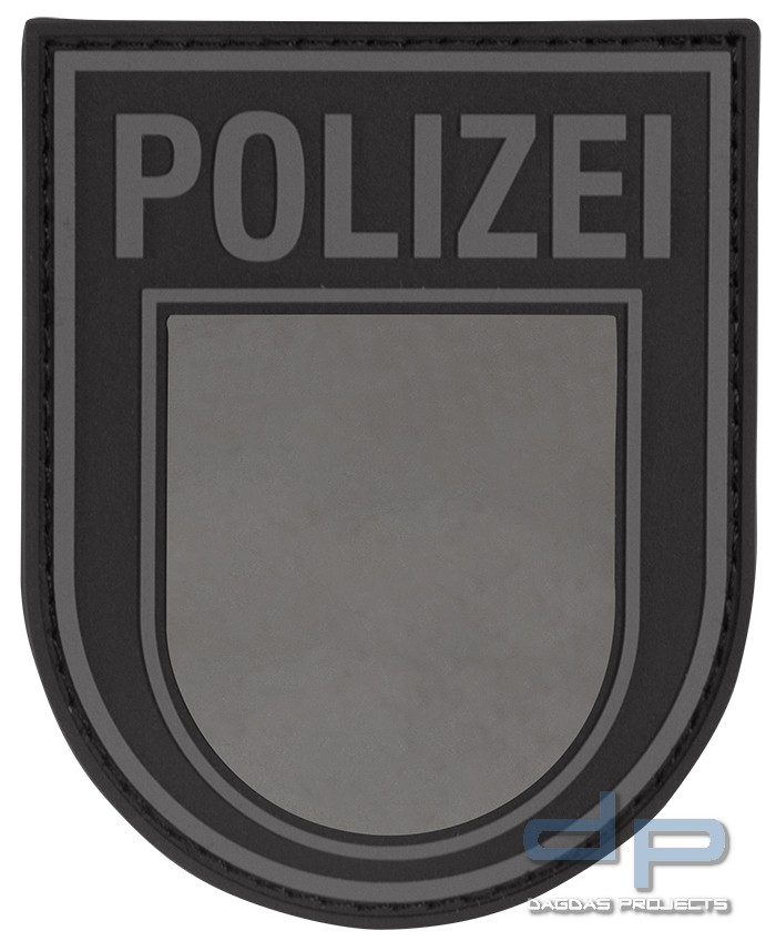 3D Ärmelabzeichen Polizei Thüringen (Blackops)