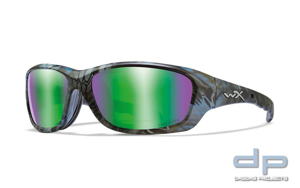 WILEY X GRAVITY SONNENBRILLE CAPTIVATE POLARIZED GREEN MIRROR