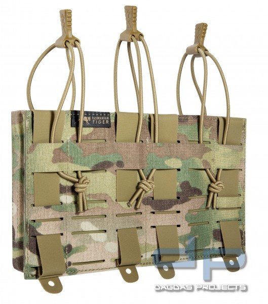TASMANIAN TIGER 3 SGL MAG POUCH BEL M4 MK3 MULTICAM, FARBE: MULTICAM