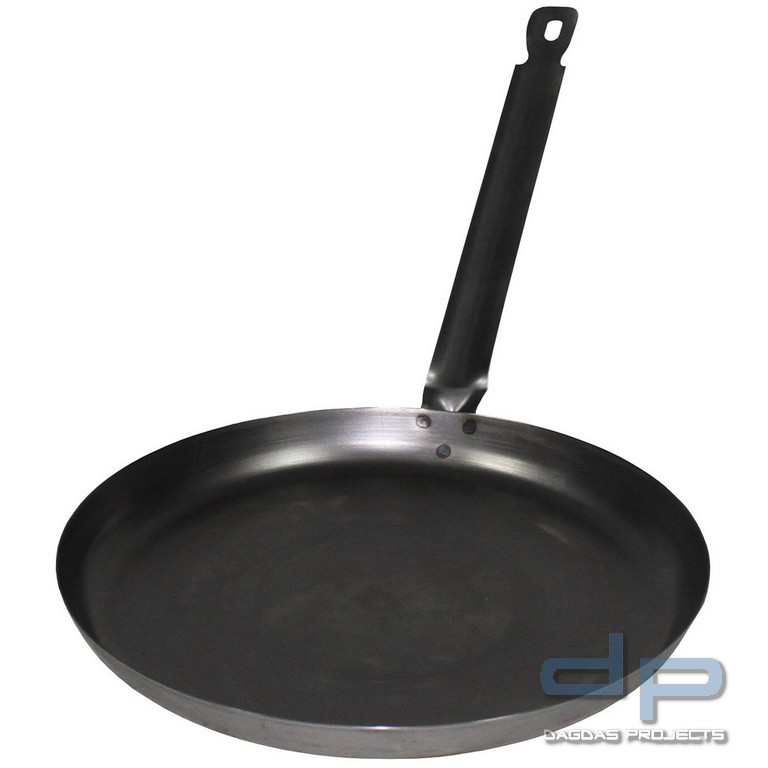 Ungar. Bratpfanne, Eisen mit Griff, Durchm.: 26 cm