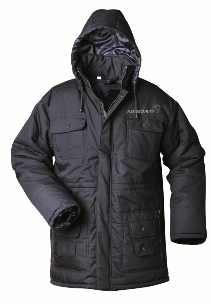 Parka Sicherheitsdienst mit Aufdruck 2 Fach MSS