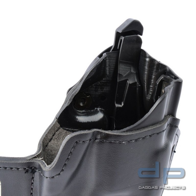SAFARILAND® 637AG ALSTM Gürtelholster mit Doppelsicherung ALS/AG, Lederoptik