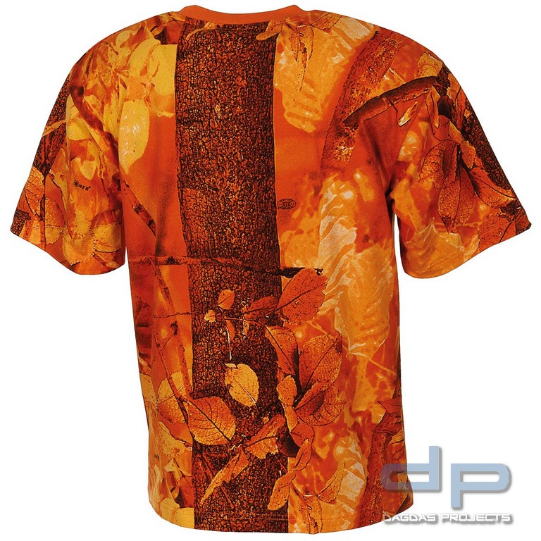 US T-Shirt, halbarm, hunter-orange, 170 g/m²