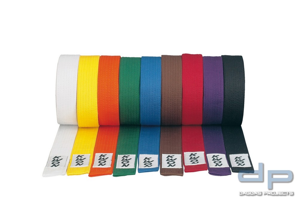 Taekwondo / Karate Gürtel in verschiedenen Farben