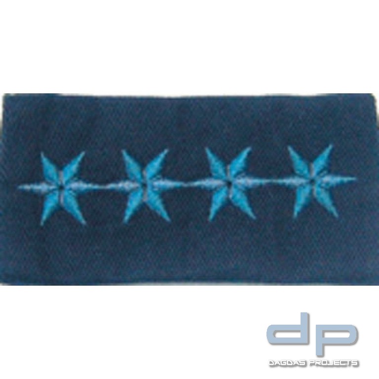 Polizeihauptmeister/in - Schulterklappen mit Schlaufe - blau