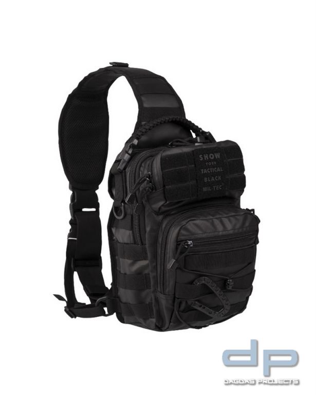 ONE STRAP ASSAULT PACK SM TACTICAL BLACK 2 STÜCK