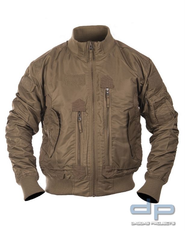 US TACTICAL FLIEGERJACKE DARK COYOTE